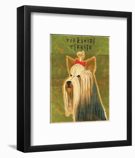 Yorkshire Terrier-John Golden-Framed Art Print