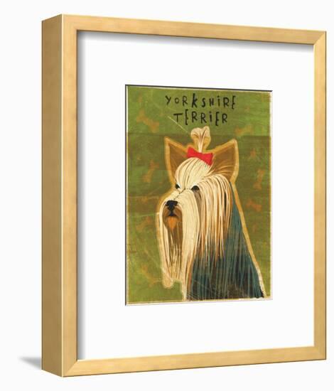 Yorkshire Terrier-John Golden-Framed Art Print