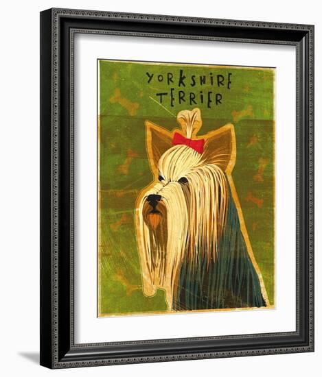 Yorkshire Terrier-John Golden-Framed Art Print