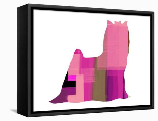 Yorkshire Terrier-NaxArt-Framed Stretched Canvas