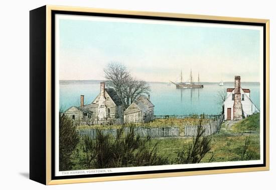 Yorktown Harbor-null-Framed Stretched Canvas