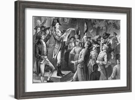 Yorktown: Surrender, 1781-Currier & Ives-Framed Giclee Print