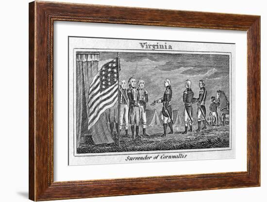 Yorktown: Surrender, 1781-null-Framed Giclee Print