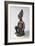 Yoruba Statue of a Seated Chief, Nigeria, 17th-20th Century (Wood)-African-Framed Giclee Print