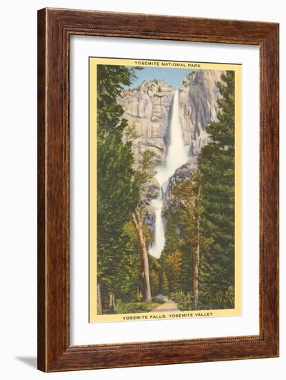 Yosemite Falls, California-null-Framed Art Print