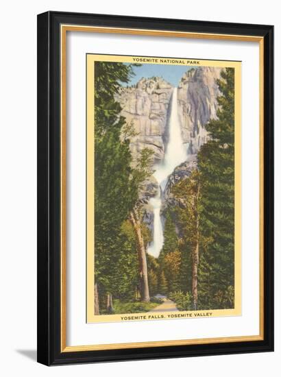 Yosemite Falls, California-null-Framed Art Print