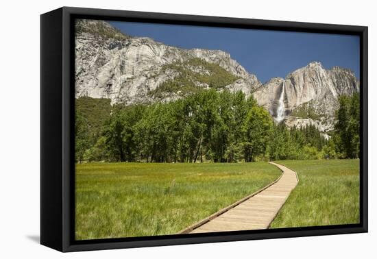 Yosemite Falls in Spring-Richard T Nowitz-Framed Premier Image Canvas