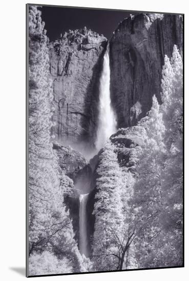 Yosemite Falls Infrared-Vincent James-Mounted Premium Photographic Print