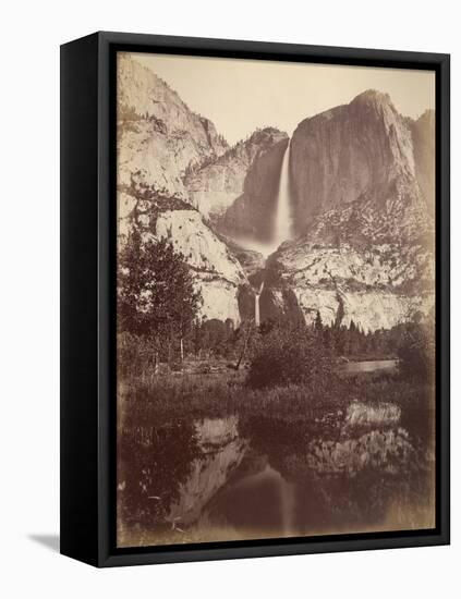 Yosemite Falls, Usa, 1861-75-Carleton Emmons Watkins-Framed Premier Image Canvas