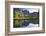 Yosemite Falls viewed across a Yosemite Valley meadow, California, USA. Spring (June) 2016.-Adam Burton-Framed Photographic Print