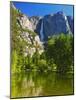 Yosemite Falls With The Merced River-George Oze-Mounted Photographic Print