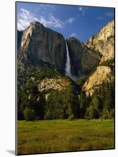 Yosemite Falls-Bill Ross-Mounted Photographic Print