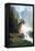 Yosemite Falls-Albert Bierstadt-Framed Stretched Canvas