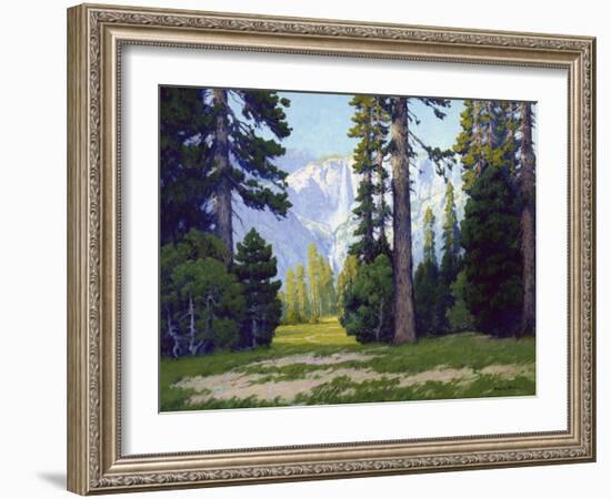 Yosemite Falls-Maurice Braun-Framed Art Print