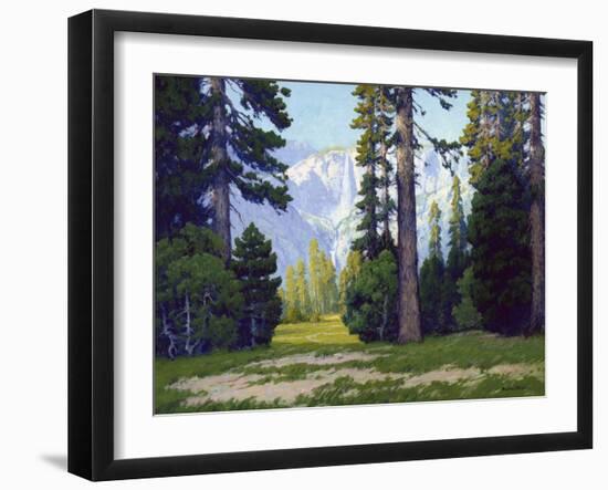 Yosemite Falls-Maurice Braun-Framed Art Print