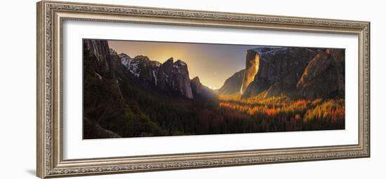 Yosemite Firefall-Yan Zhang-Framed Photographic Print