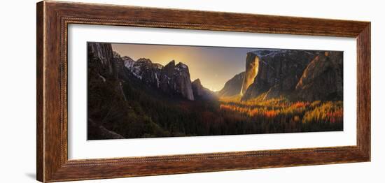 Yosemite Firefall-Yan Zhang-Framed Photographic Print