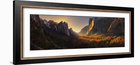 Yosemite Firefall-Yan Zhang-Framed Photographic Print