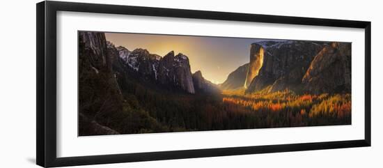 Yosemite Firefall-Yan Zhang-Framed Photographic Print