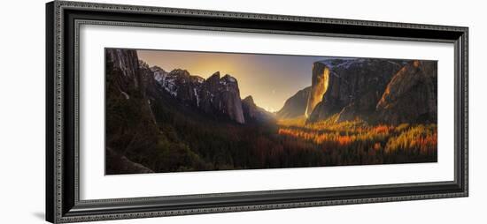 Yosemite Firefall-Yan Zhang-Framed Photographic Print