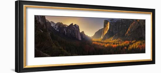 Yosemite Firefall-Yan Zhang-Framed Photographic Print