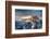 Yosemite National Park, California: Clouds Roll in on Half Dome as Sunset Falls on the Valley-Brad Beck-Framed Photographic Print