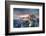 Yosemite National Park, California: Clouds Roll in on Half Dome as Sunset Falls on the Valley-Brad Beck-Framed Photographic Print