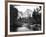 Yosemite National Park, Valley Floor and Half Dome Photograph - Yosemite, CA-Lantern Press-Framed Art Print