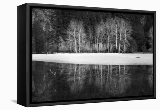 Yosemite Reflection 1-Moises Levy-Framed Premier Image Canvas