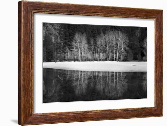 Yosemite Reflection 1-Moises Levy-Framed Photographic Print