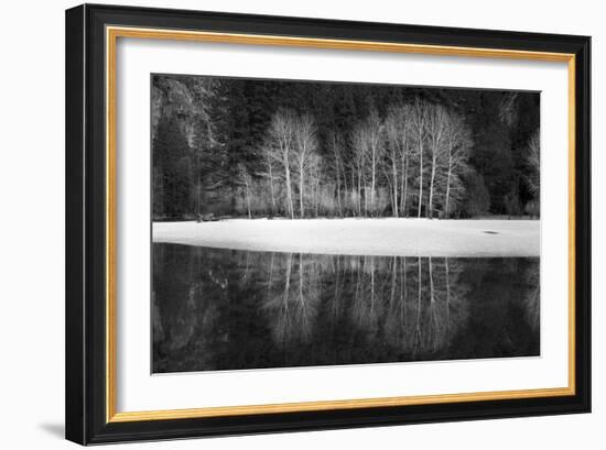 Yosemite Reflection 1-Moises Levy-Framed Photographic Print