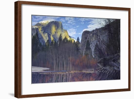 Yosemite Reflection 2 Color-Moises Levy-Framed Photographic Print