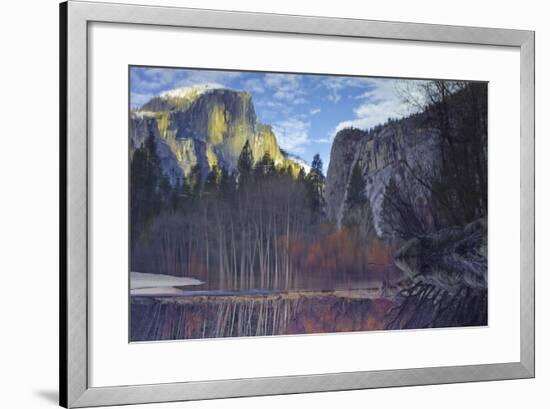 Yosemite Reflection 2 Color-Moises Levy-Framed Photographic Print