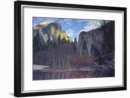 Yosemite Reflection 2 Color-Moises Levy-Framed Photographic Print