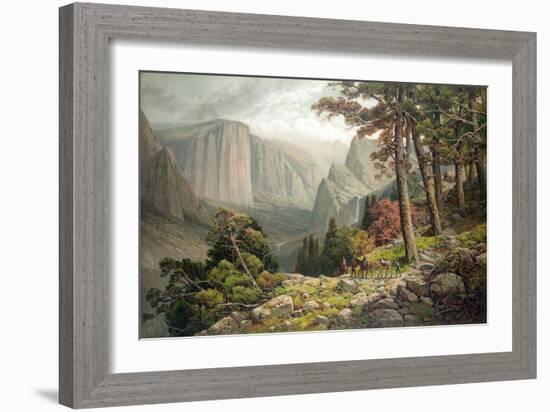 Yosemite Valley after Andrew W. Melrose-null-Framed Giclee Print