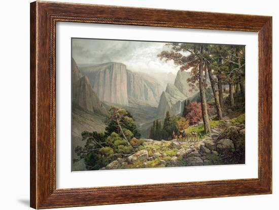 Yosemite Valley after Andrew W. Melrose-null-Framed Giclee Print