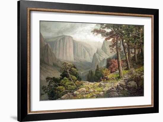 Yosemite Valley after Andrew W. Melrose-null-Framed Giclee Print