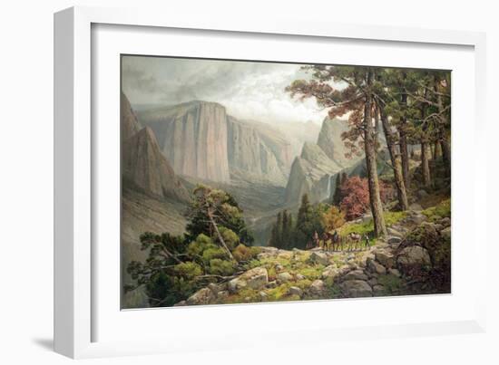 Yosemite Valley after Andrew W. Melrose-null-Framed Giclee Print