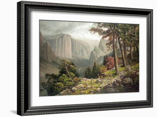 Yosemite Valley after Andrew W. Melrose-null-Framed Giclee Print