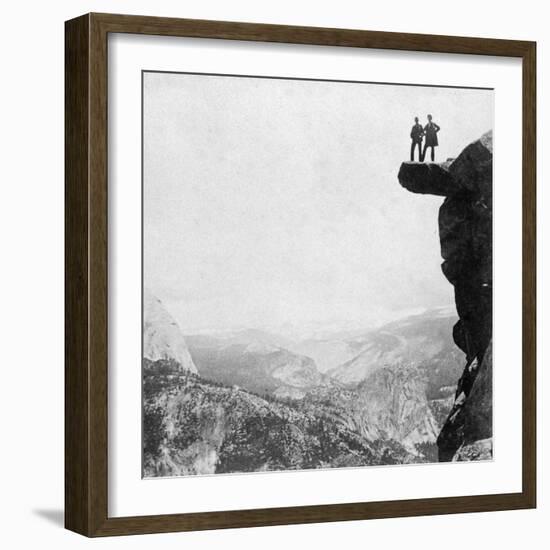 Yosemite Valley, California, 1894-BW Kilburn-Framed Giclee Print
