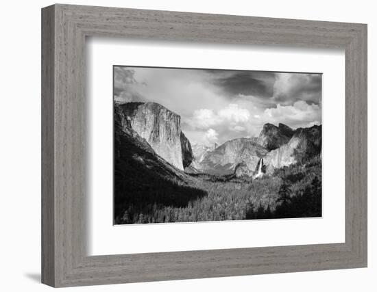 Yosemite Valley from Tunnel View, California, Usa-Russ Bishop-Framed Photographic Print