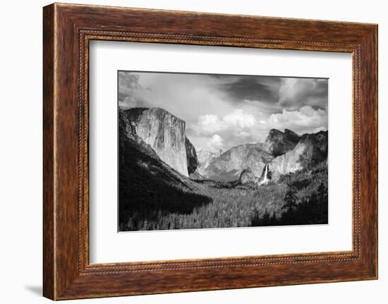 Yosemite Valley from Tunnel View, California, Usa-Russ Bishop-Framed Photographic Print