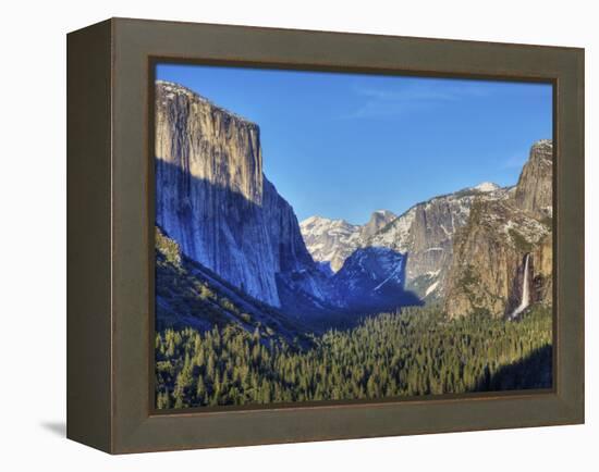 Yosemite Valley from Tunnel View, Yosemite National Park, California, Usa-Jamie & Judy Wild-Framed Premier Image Canvas