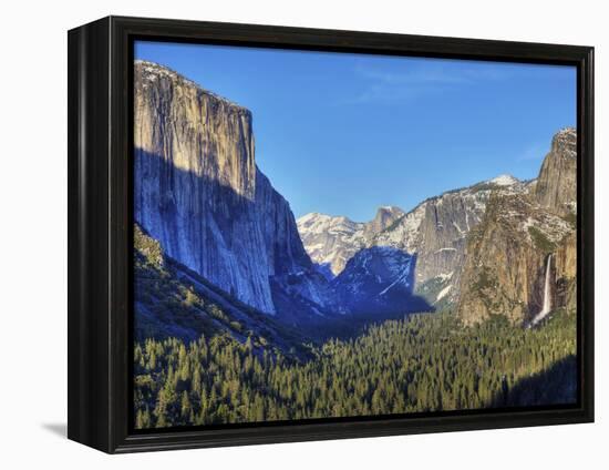 Yosemite Valley from Tunnel View, Yosemite National Park, California, Usa-Jamie & Judy Wild-Framed Premier Image Canvas