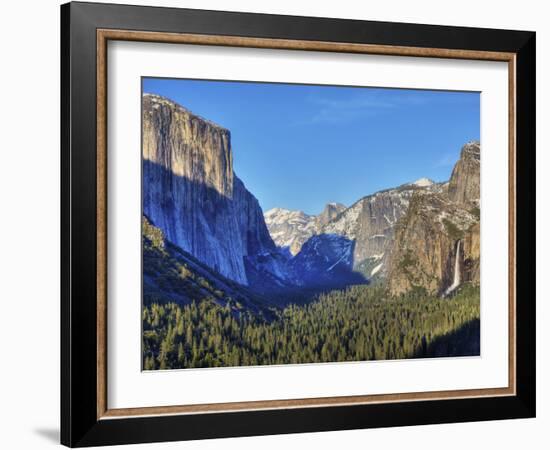 Yosemite Valley from Tunnel View, Yosemite National Park, California, Usa-Jamie & Judy Wild-Framed Photographic Print