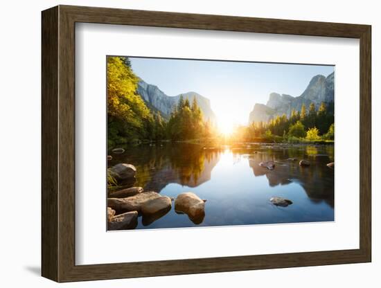 Yosemite Valley Sunrise-beboy-Framed Photographic Print