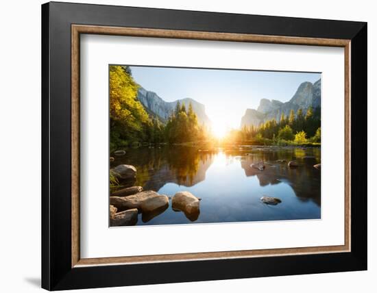 Yosemite Valley Sunrise-beboy-Framed Photographic Print