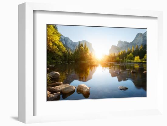 Yosemite Valley Sunrise-beboy-Framed Photographic Print