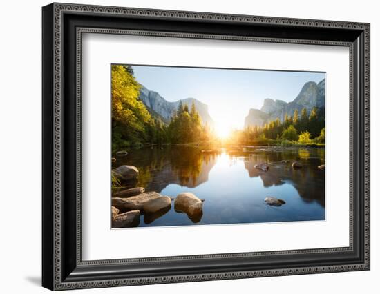 Yosemite Valley Sunrise-beboy-Framed Photographic Print