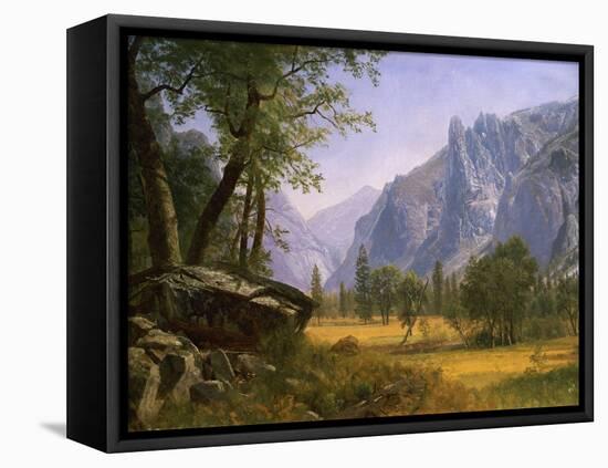 Yosemite Valley-Albert Bierstadt-Framed Premier Image Canvas